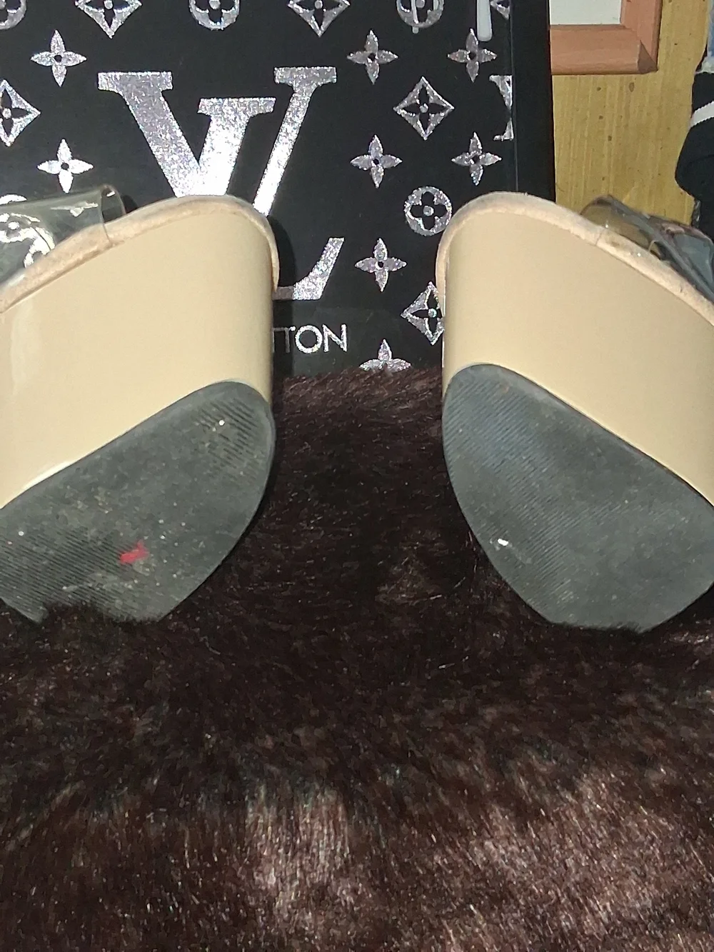 Pleasers/ Beige/ Tan /Bone Color Size 10...